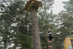 At Go Ape, ziplining is fun, by doing it together with your kids can be life changing. Photo by Erika Gidley.