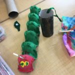 Maker Monday: Kids can make their own (very hungry!) caterpillar and butterfly