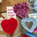 Maker Monday: Kids can spread kindness by making yarn-covered hearts