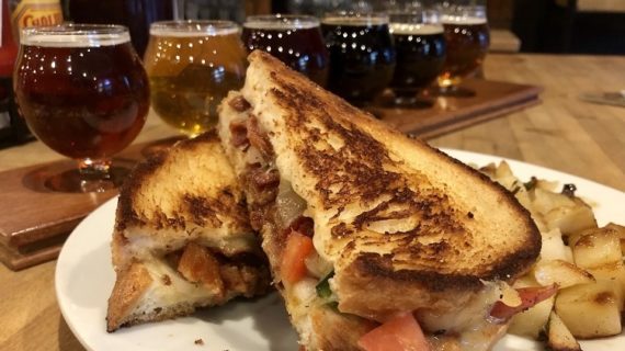 Grilled Cheese at Bier's Pub. Photo by Sally Quinn.