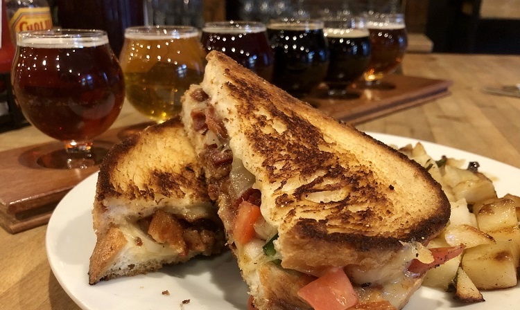 Grilled Cheese at Bier's Pub. Photo by Sally Quinn.