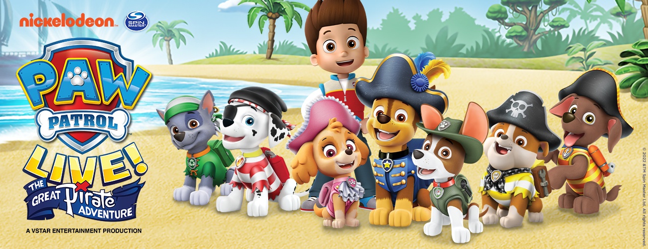 PAW Patrol Live! The Great Pirate Adventure — Kidsburgh